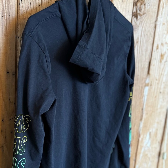 Boys’ Adidas Long Sleeve Hooded Tee XL Soft Cotton Jersey - Picture 8 of 10